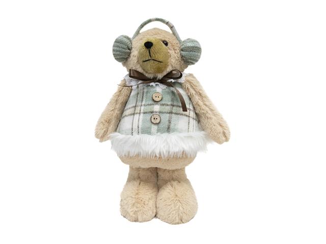 NOELLE THE TEDDY BEAR PLUSH STANDER (15")